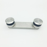 stainless steel glass panel connector