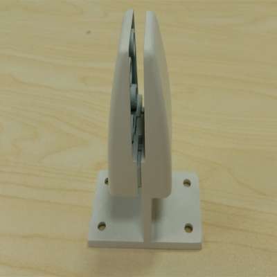 Office Workstation Aluminum Alloy Glass Clamp For Office Desk